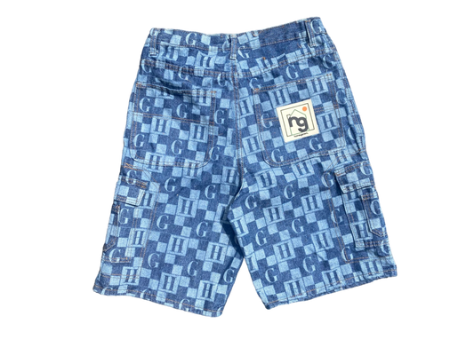 HG Checkered Cargo shorts